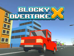 Blocky Overtake X game thumbnail
