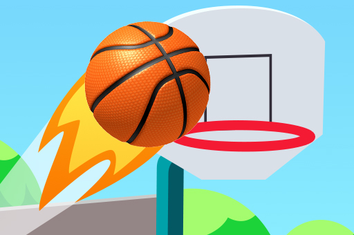 Bounce Dunk Basketball game thumbnail