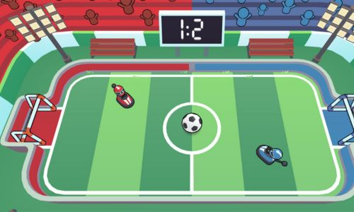 Bumper Cars Soccer game thumbnail
