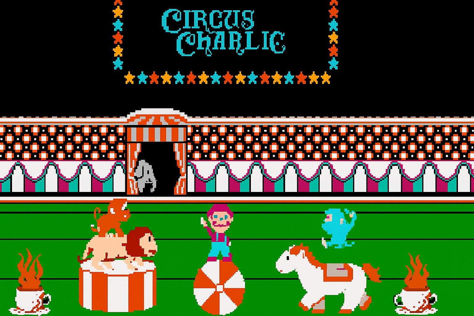 Circus Charlie game thumbnail