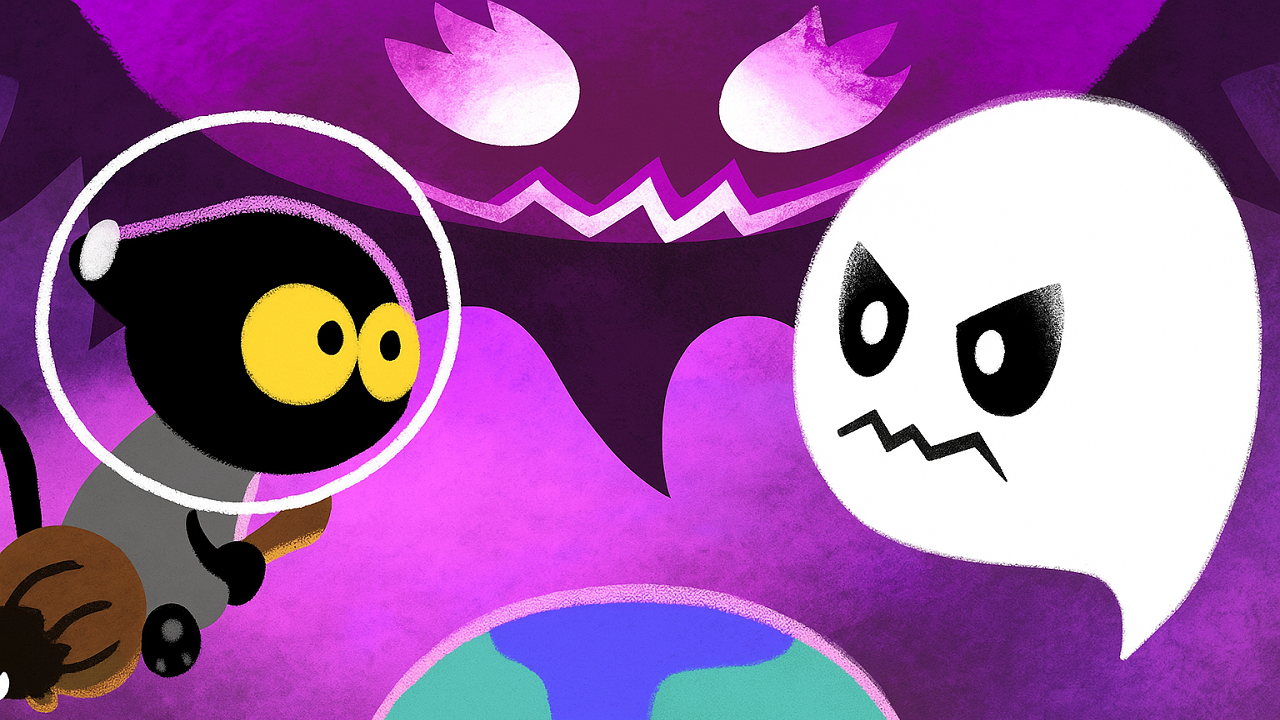 Doodle Halloween game thumbnail