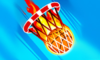 Fire Basketball Shots game thumbnail