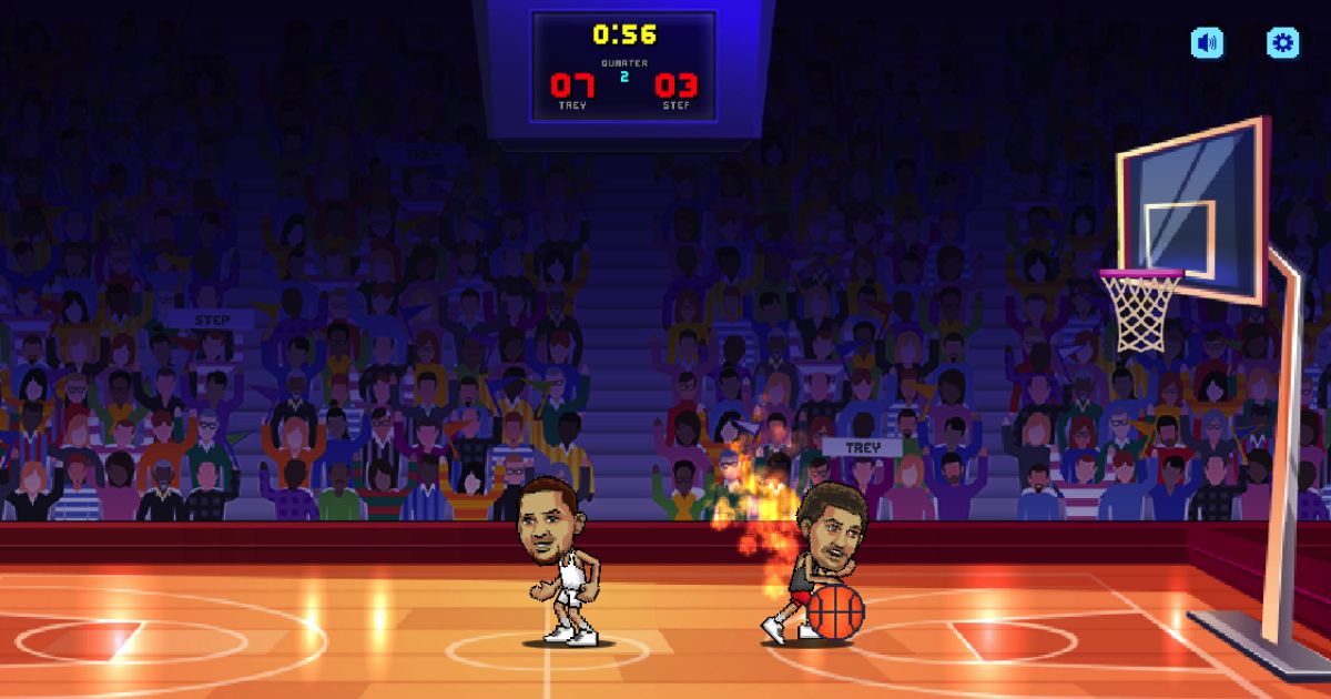 Heads Basketball Unblocked game thumbnail