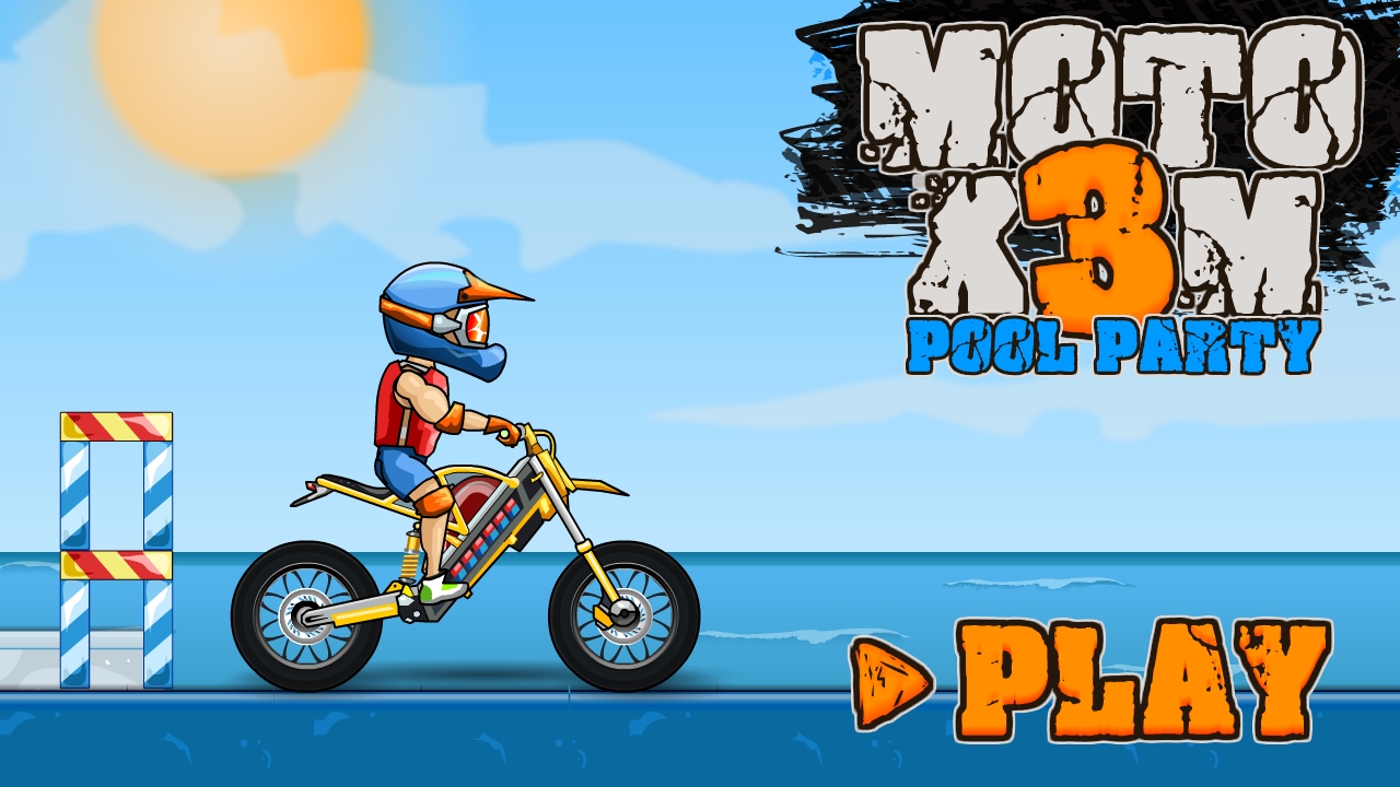 Moto X3M Pool Party game thumbnail
