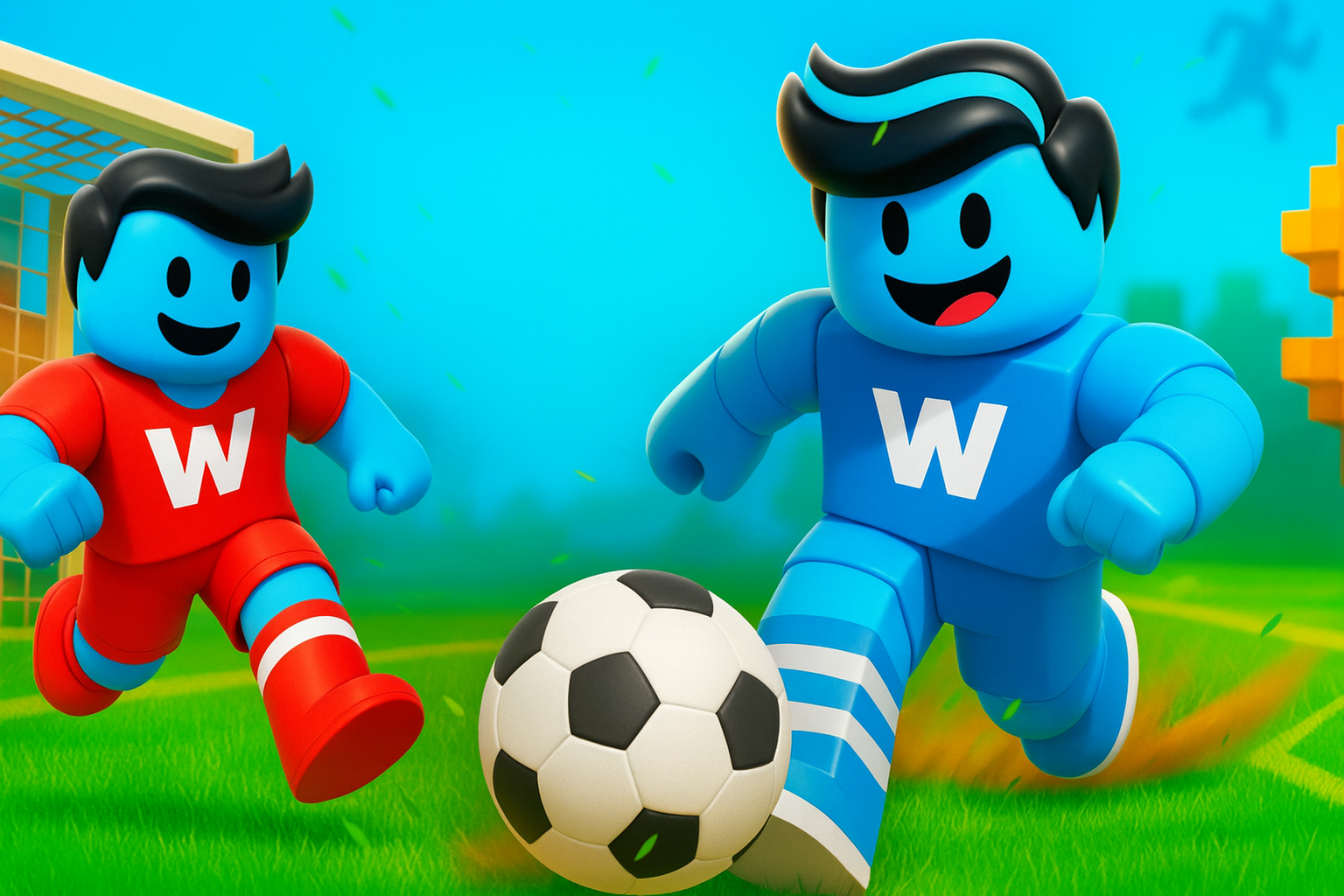 Multiplayer Football Soccer 3D game thumbnail