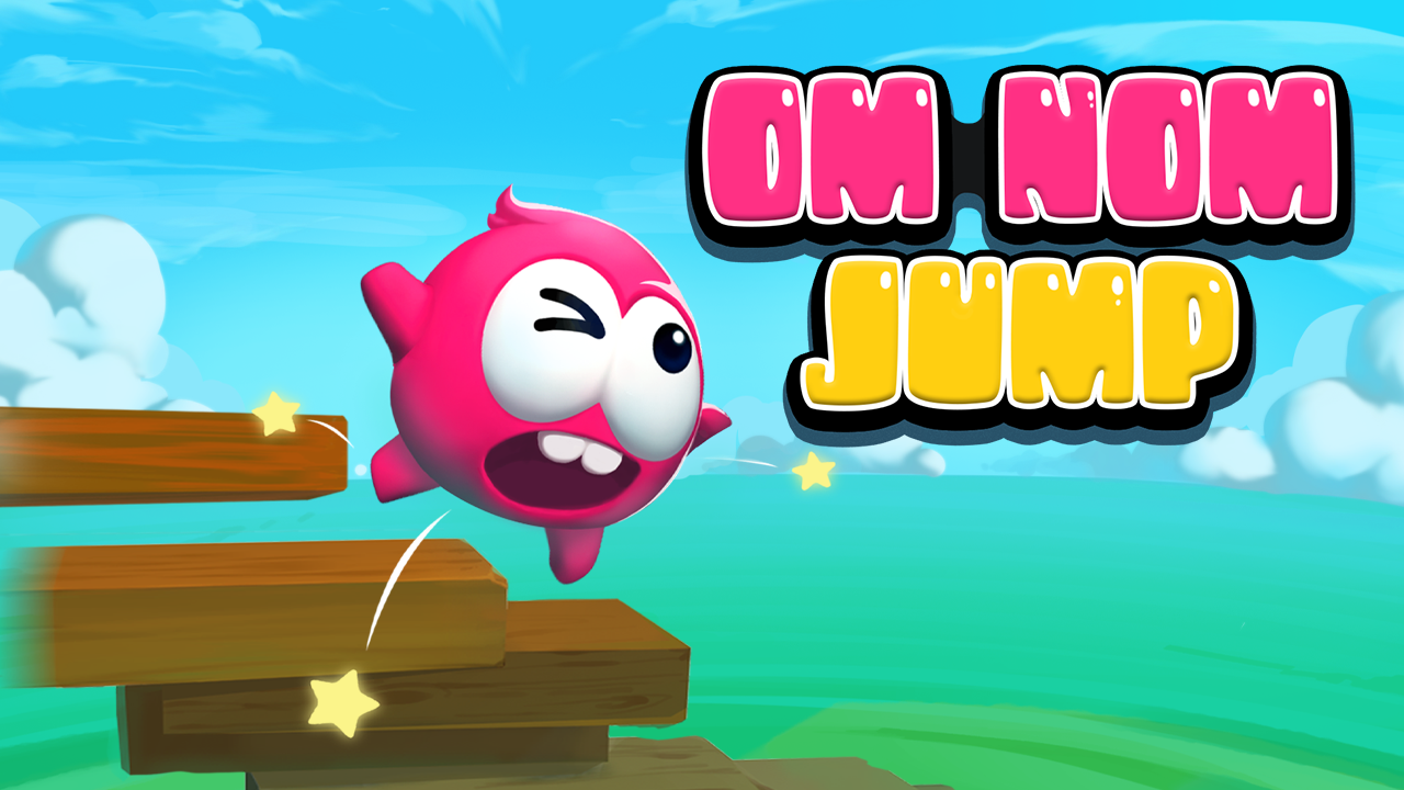 Om Nom Jump game thumbnail