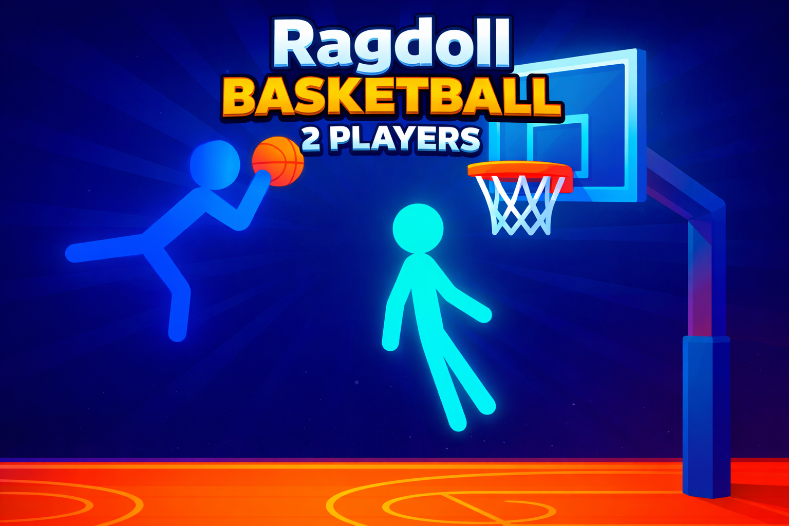 Ragdoll Basketball 2 Players game thumbnail