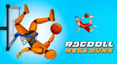 Ragdoll Mega Dunk game thumbnail