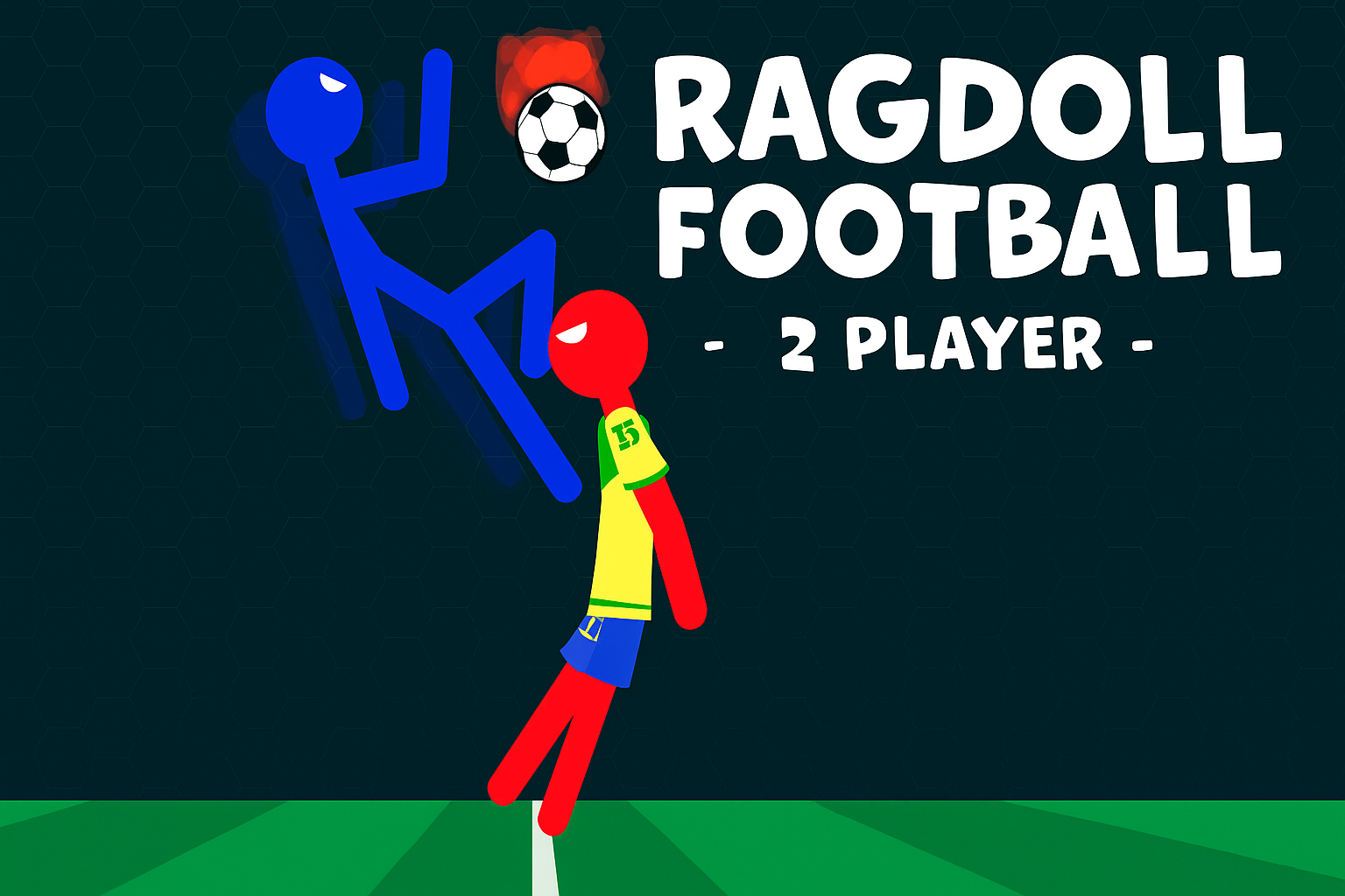 Ragdoll Soccer 2 Players game thumbnail