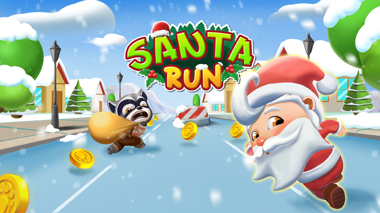 Santa Run game thumbnail